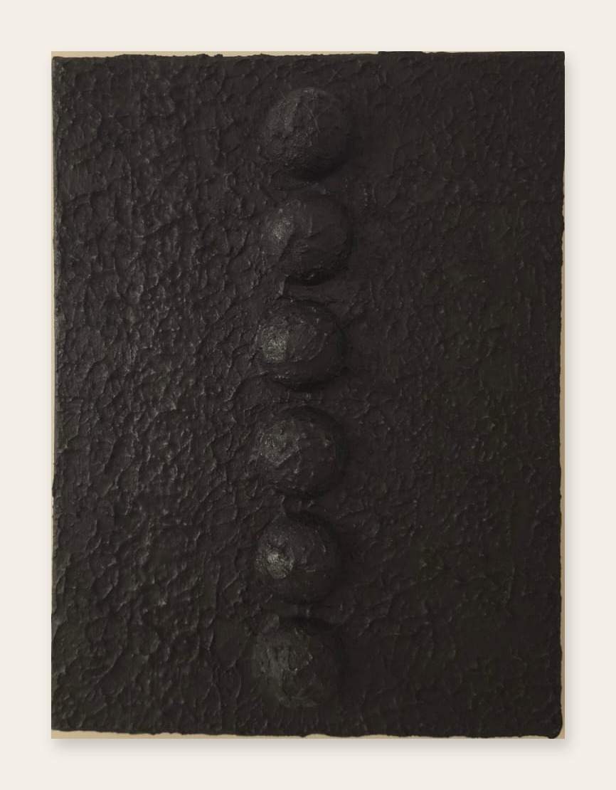 Tasbih, 2024 — mixed media on canvas