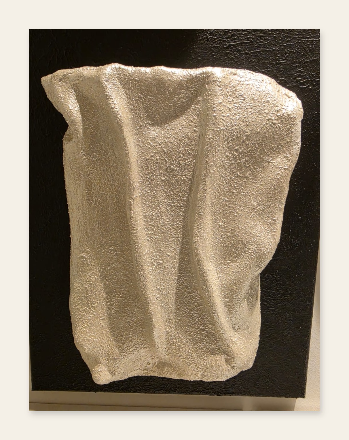 Veil, 2024 — mixed media on canvas